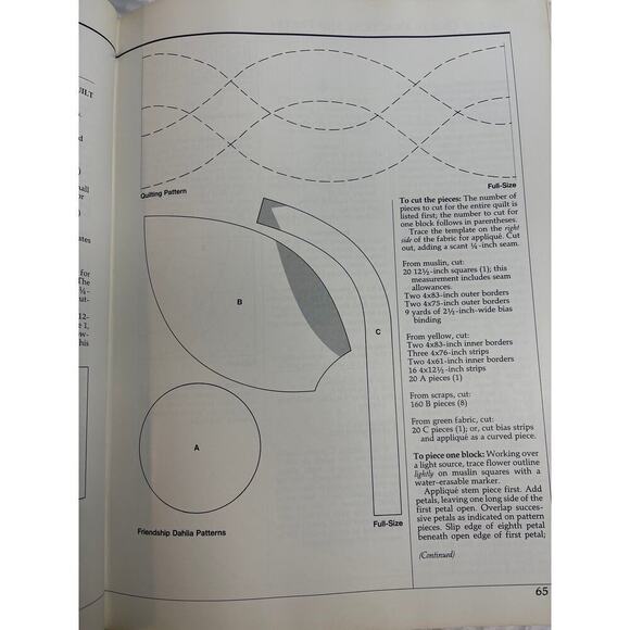 Creative American Quilting Better Home and Gardens 1989 Book Softcover - Picture 9 of 9